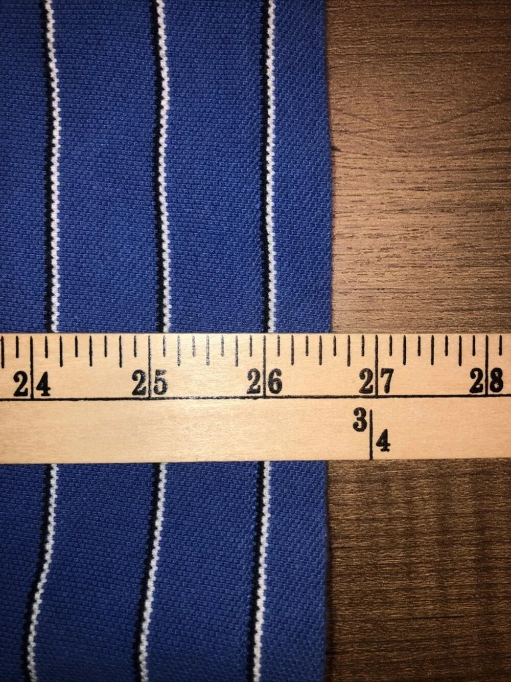 Vintage Polo Jeans Company Ralph Lauren Men's Polo Shirt Blue Striped Large